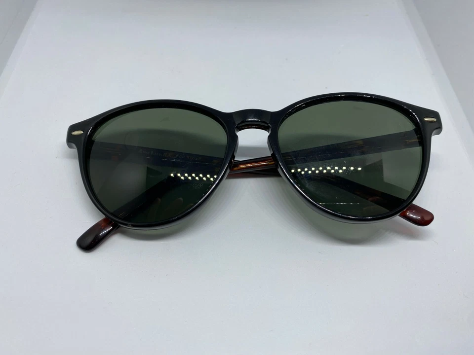 GAFAS DE SOL Anne Klein II para Riviera 52-17-145 borde de cuerno redondo ojo de cerradura 1 Foto 2 de 4