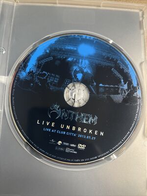 Anthem DVD Live Unbroken @ Club Citta 7/27/2013 JAPAN All