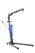 600kg Werkstattkran nur 90mm Unterfahrhöhe Tragarm klappbar Motorkran Kran 01639