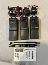 Maxon Model 27 LP 5 Watt 40 Channel CB Radio - Set
