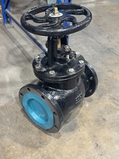 Apollo International 711F Globe Valve, 6 in, Flange, 125 lb