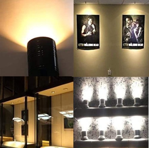 8Pack Dimmable LED Mini Spotlight for Display Cabinet Showcase 6400k Cold White - Picture 7 of 9