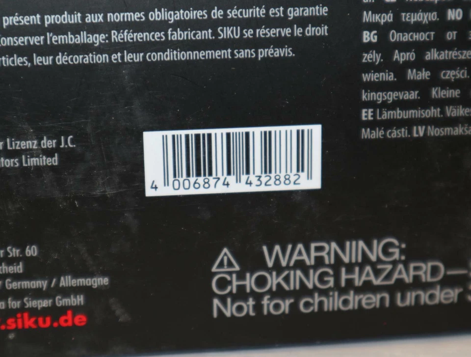 Siku 3288 1:32 JCB Fastrtac Blackline  NEU in OVP - Bild 3 von 3