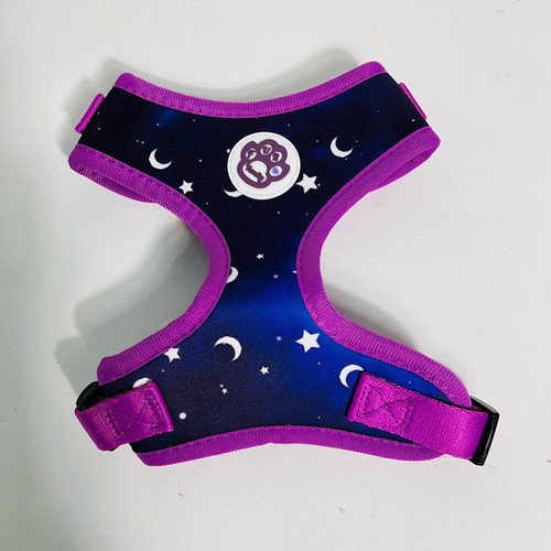 Fur Vanity No Pull Dog Harness Adjustable Vest - Stars and moons - Picture 7 of 12