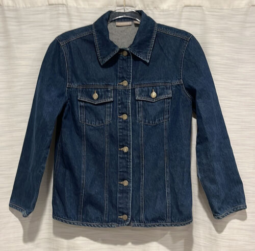 Nordstrom-Classic Denim Jean Jacket-Size Small-FR… - image 1