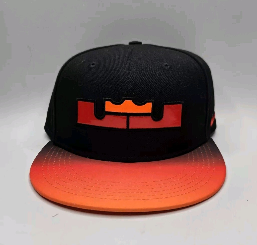 2015 Nike Lebron James Youth True King Crown Logo Snap Back Hat • NOS w/Tag