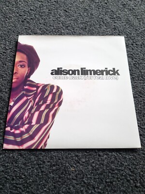 Alison Limerick - Come Back For Real Love - Used Vinyl Record 7 - E1167A