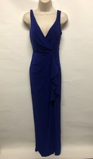 Coast Whitney Jersey Maxi Dress Cobalt Blue UK 8 £95 Dinner Evening Wedding Part