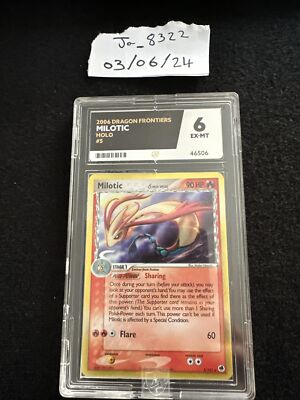 Pokémon TCG Milotic 5/101, EX Dragon Frontiers 2006, Holo Rare | eBay UK