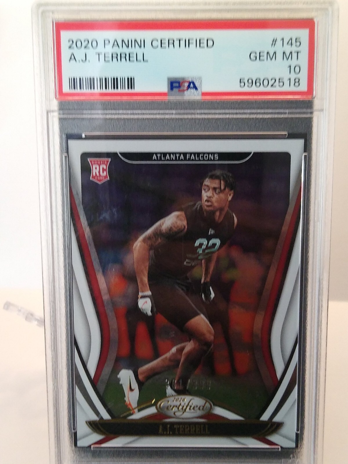 AJ Terrell Panini Certified #145 Base