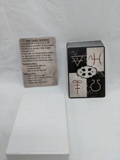 Playing Card Deck With Runic Symbols And Rules