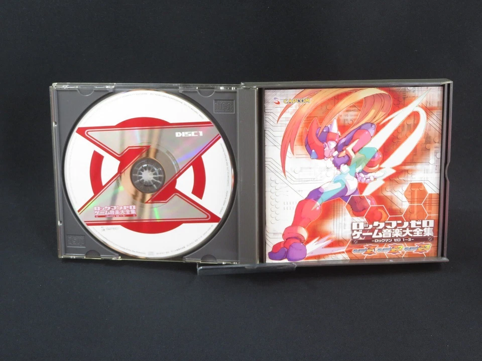 Mega Man Zero Game Music Complete Works 1-3 Rockman Soundtrack CD Spine Japan 1 - Image 2 of 4