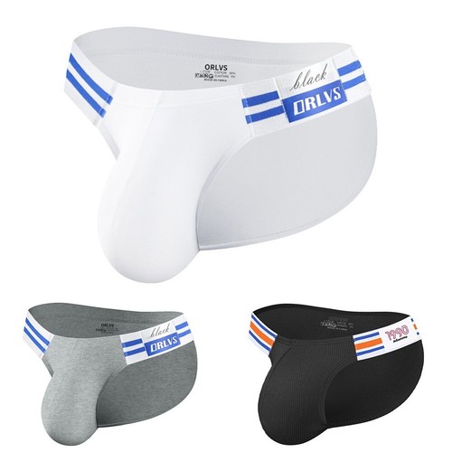 Breathe Easy Men's Sexy Cottons Underwear with Convenient Pouch Design - Afbeelding 3 van 32