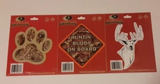 lot of 3  New Mossy Oak Graphics Whitetail Deer Hunting Decal Sticker Die Cut