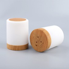 RGB LED Nachttischlampe Nachtlicht Touch Dimmbar Atmosphäre Tischlampe USB Akku