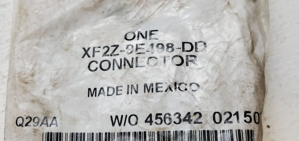 ¡¡NUEVO!! Ford Windstar 1999-2000 3,8 L.  Tubo conector PCV # XF2Z-9498-DD. _KL Foto 2 de 4