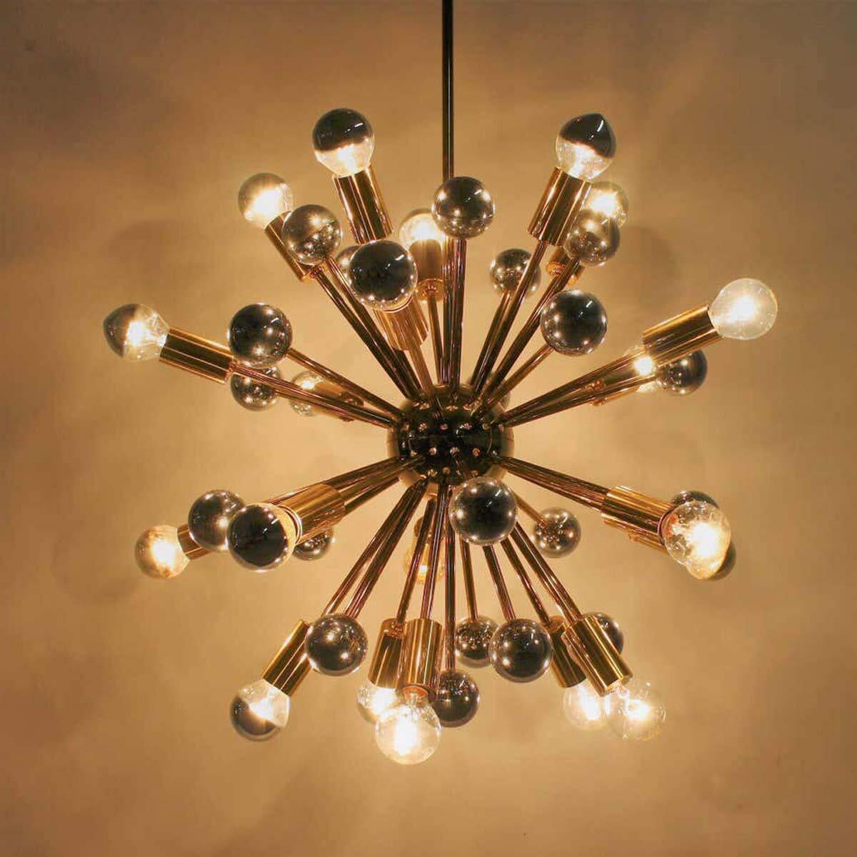 Half Gold Light Bulb, Dimmable 6W (Equivalent 60 Watt) Decorative LED Edison ...