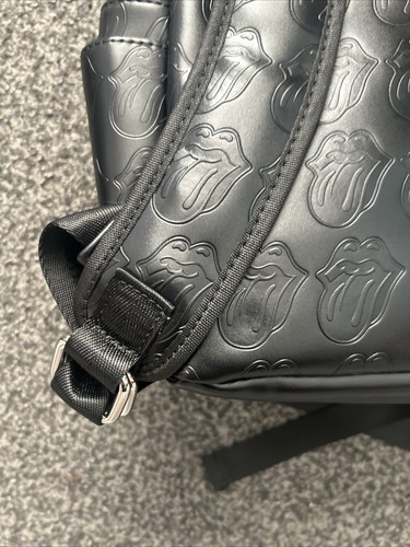 The Rolling Stones Classic Tongue Rucksack Faux Leather By Uwear - Picture 10 of 19