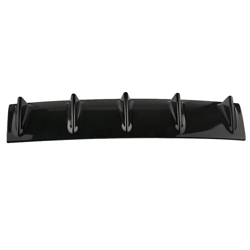 23" x 6'' Auto Stoßstange Hinten Diffusor Heckdiffusor Diffuser 5 Fin Spoiler - Picture 5 of 9