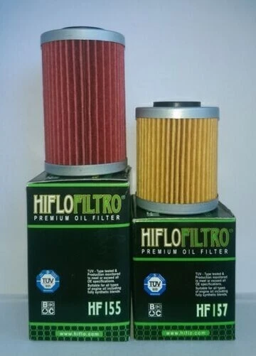 Filtro de óleo Hiflofiltro 1º e 2º compatível com KTM EXC 400 450 520 525 - Imagem 2 de 4