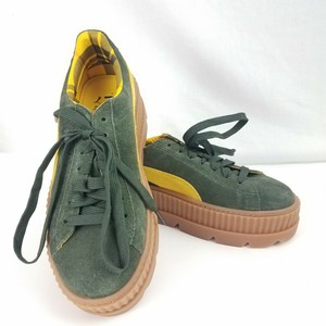 fenty by rihanna suede cleated creeper