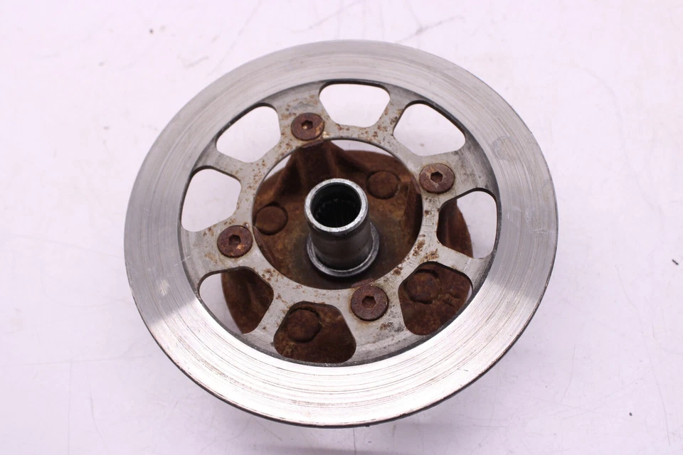 98-02 SUZUKI QUADRUNNER 500 LTF500F 4X4 ПЕРЕДНЕЕ КОЛЕСО ПРАВАЯ ИЛИ ЛЕВАЯ СТУПИЦА С РОТОРОМ - Изображение 3 из 4