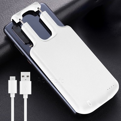 Large Capacity Rechargeable Easy to Install 5000mAh Battery Case for LG Q7+ Q610