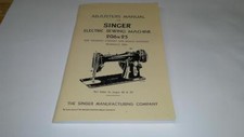Singer 206K25 Sewing Machine Adjusters Manual