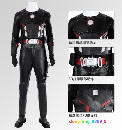 Deadpool & Wolverine Blade Chaleco Disfraz Conjunto Ropa para Hombre Traje Regalos - Imagen 4 de 24