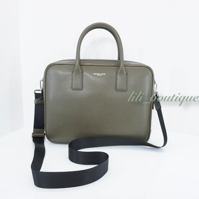 michael kors slip on mens olive