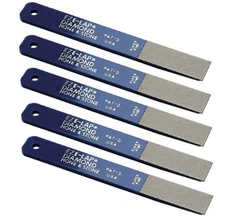 5 PACK Eze-Lap Sharpener Super Fine Grit Diamond Knife Sharpener on a Paddle