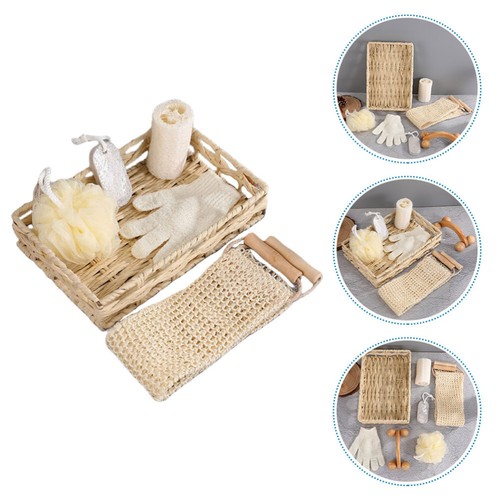 Bath Set Body Shower Scrubber Women's Bathroom Cleaning Supplies - Bild 3 von 12