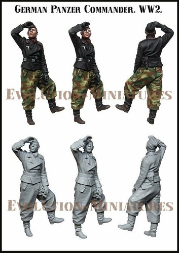 Evolution 35180 1/35 WWII German Panzer Crewman (2) - Picture 2 of 2