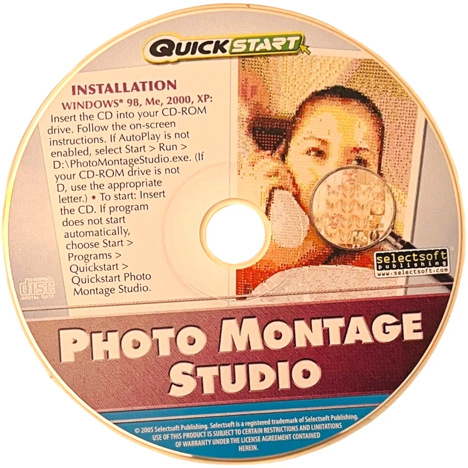 PHOTO MONTAGE STUDIO CD-ROM by Selectsoft Publishing - Image 3 of 3