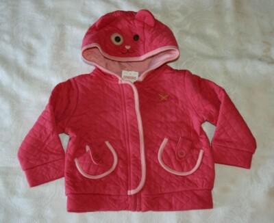 Gymboree MIX AND N MATCH Kitty Hooded Pink Jacket Coat NWT 18-24 2T | eBay