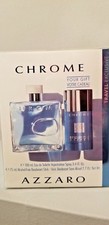 Chrome Azzaro TRAVEL Exclusive 3.4oz 100 / 2.7oz 75ml NEW IN SEALED BOX GIFT SET