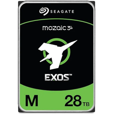 Seagate HDD Exos M 28TB Enterprise 7200RPM 3.5 Internal Hard Drive