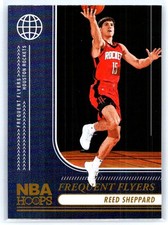 2024-25 Hoops #4 Reed Sheppard Frequent Flyers Holo