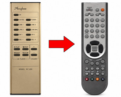 Ersatz Fernbedienung für Accuphase E-450