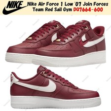 NIKE AIR FORCE 1 07 PREMIUM WHITE-SAIL-TM RED \