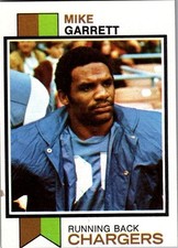 1973 Topps Football - Mike Garrett #431 - San Diego Chargers