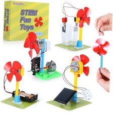 5 STEM Science Kits for Kids Teens, Electric Circuit Fan Experiments Fans