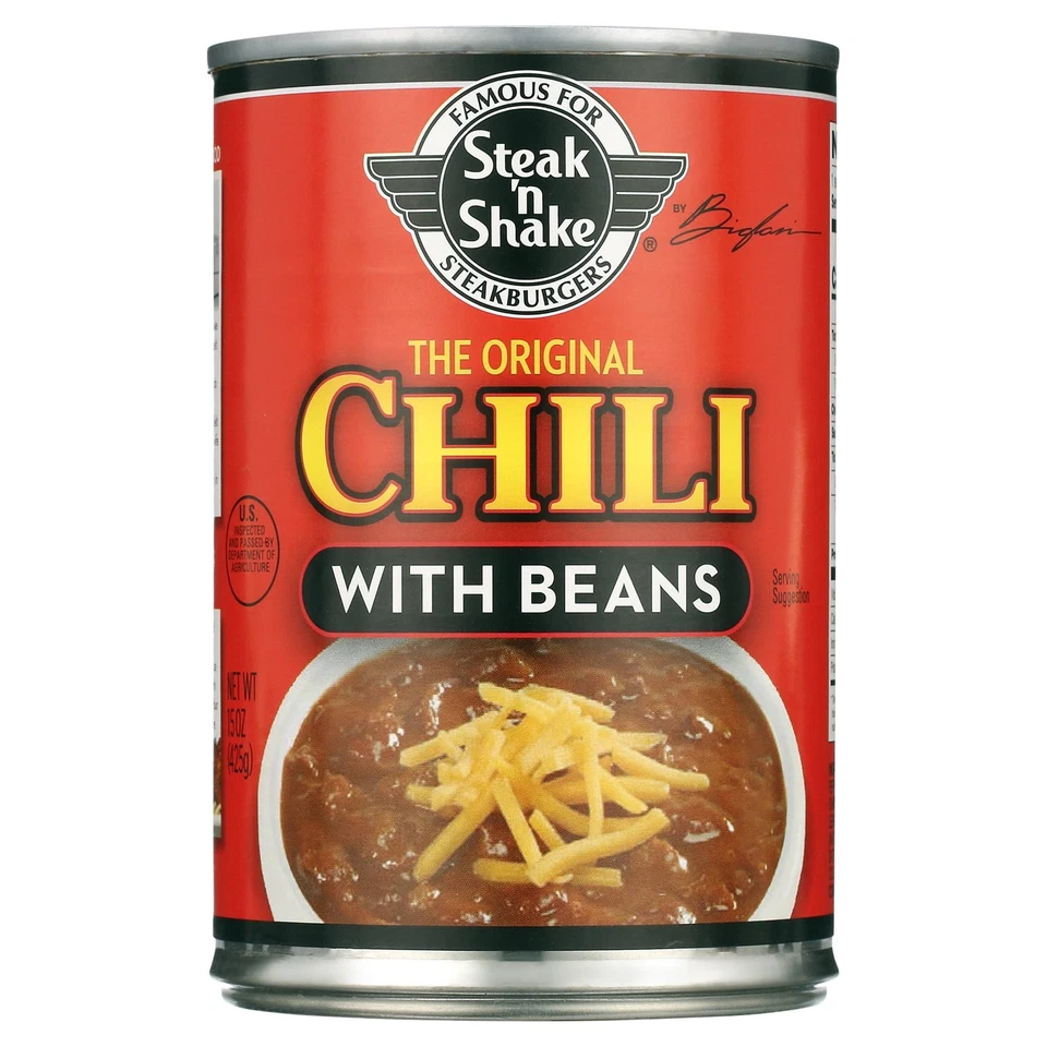(4 pack) Pinnacle Foods Steak 'N Shake Chili With Beans, 15 Oz - Image 2 of 4