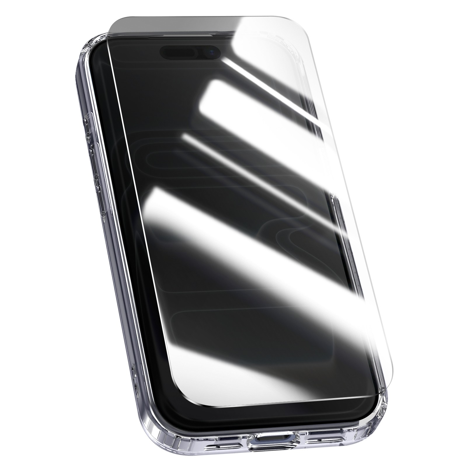 Pack Premium iPhone 17 Pro avec coque de protection fine et verre trempé haute clarté - 4