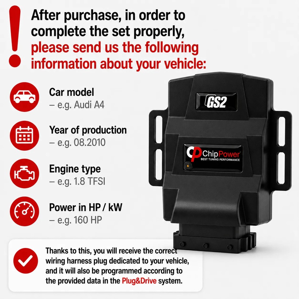 Tuning Generators Performance Chip Tuning KIA Venga for all petrol engines 2010-2019 GS2 ...