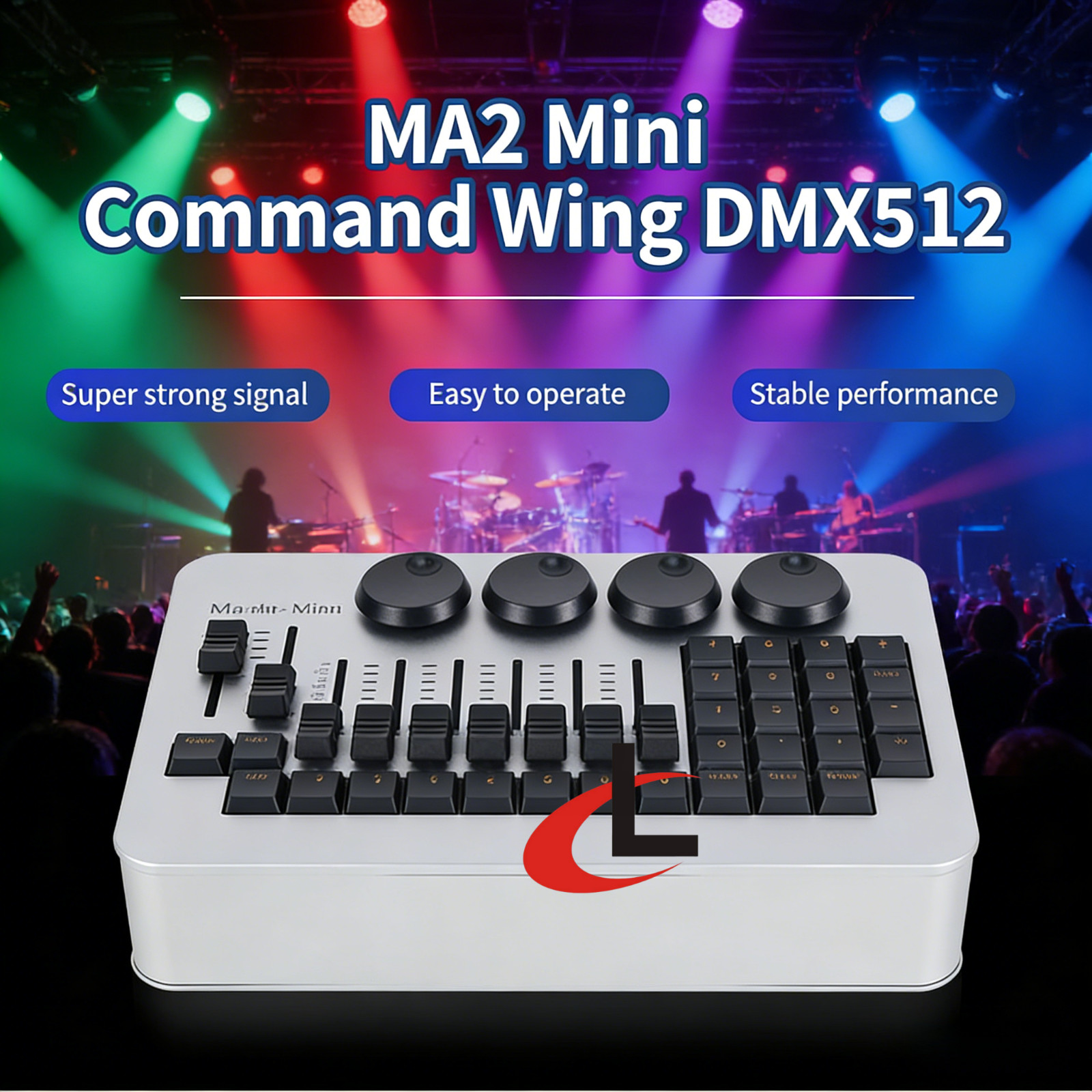 Mini MA Console Command On PC Wing For Stage Effect DJ Light Controller W/BAG