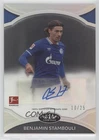2020-21 Tier One Bundesliga Prime Performers Black /25 Benjamin Stambouli Auto