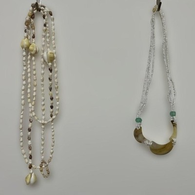 R様　goaネックレス 2点 Goa Vintage Necklace 2-Piece Set, Long & Short, Used, Women's