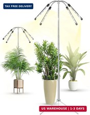 Grow Lights for Indoor Plants Full Spectrum,15-62 Inches Height Adjustable Dsekt