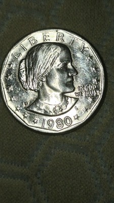 1980 D Susan B Anthony $1 Coin. DDO, DDR, Wide Rim. RARE! | eBay